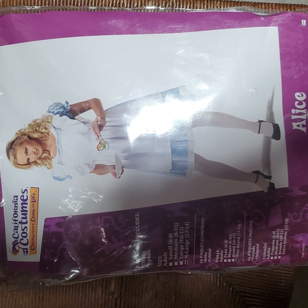 Alice and Wonderland costume California Costume Adult site XL